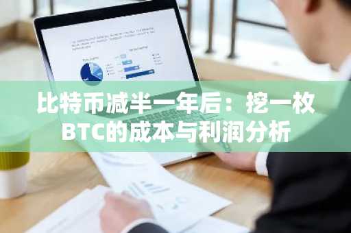 比特币减半一年后：挖一枚BTC的成本与利润分析