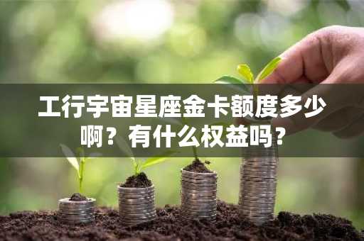 工行宇宙星座金卡额度多少啊？有什么权益吗？