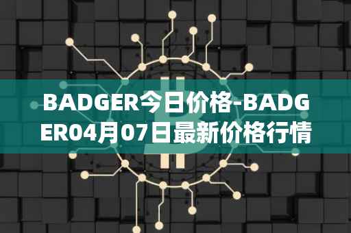 BADGER今日价格-BADGER04月07日最新价格行情-badger-dao最新走势消息