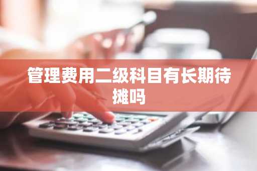 管理费用二级科目有长期待摊吗