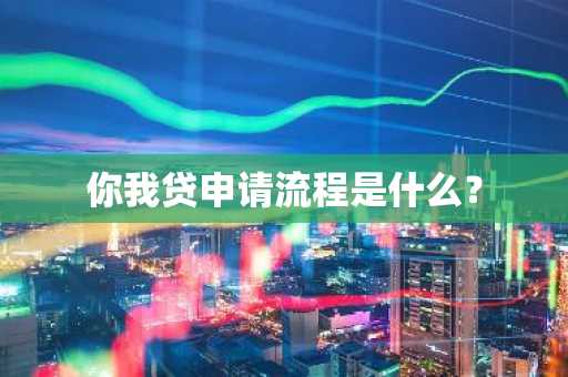 你我贷申请流程是什么？