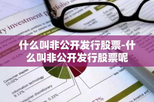 什么叫非公开发行股票-什么叫非公开发行股票呢