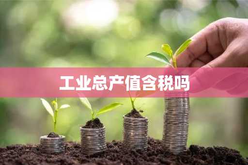 工业总产值含税吗