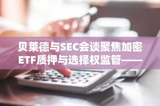 贝莱德与SEC会谈聚焦加密ETF质押与选择权监管——机构化进程或将提速