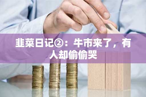 韭菜日记②：牛市来了，有人却偷偷哭