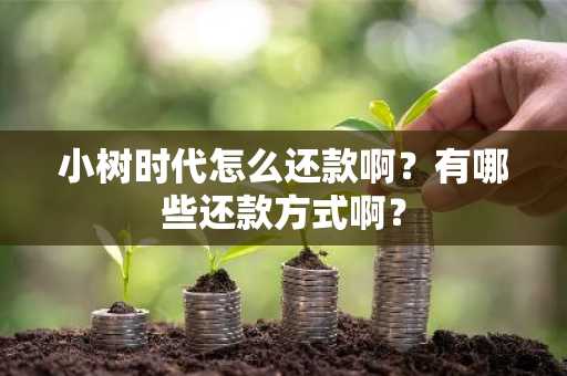 小树时代怎么还款啊？有哪些还款方式啊？