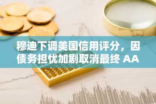 穆迪下调美国信用评分，因债务担忧加剧取消最终 AAA 评级