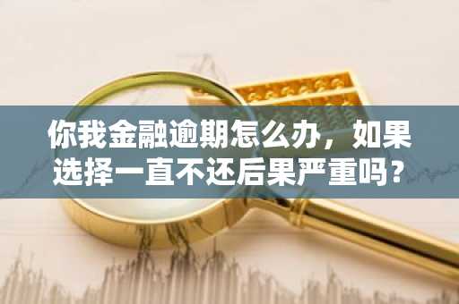 你我金融逾期怎么办，如果选择一直不还后果严重吗？
