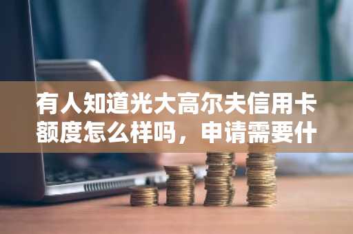 有人知道光大高尔夫信用卡额度怎么样吗，申请需要什么条件？