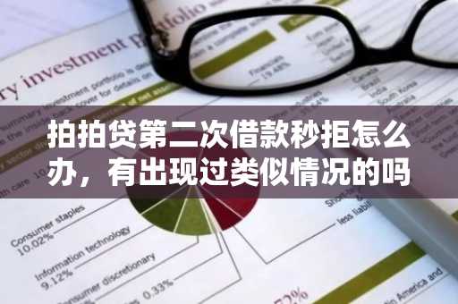 拍拍贷第二次借款秒拒怎么办，有出现过类似情况的吗？