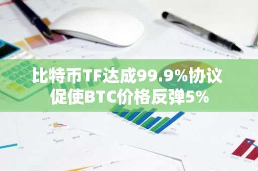 比特币TF达成99.9%协议 促使BTC价格反弹5%