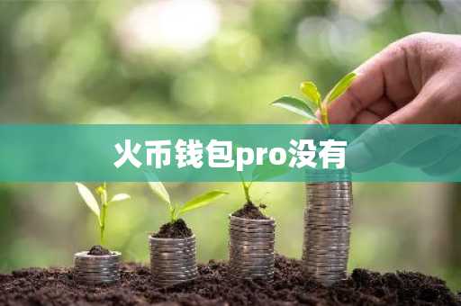 火币钱包pro没有