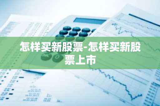 怎样买新股票-怎样买新股票上市
