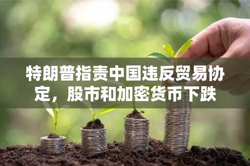 特朗普指责中国违反贸易协定，股市和加密货币下跌