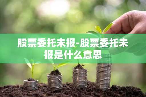 股票委托未报-股票委托未报是什么意思