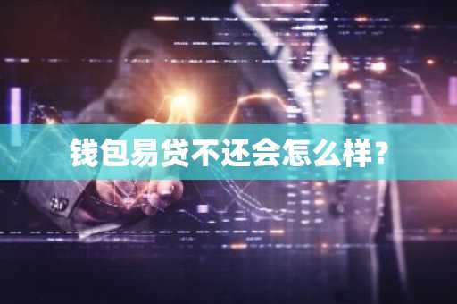 钱包易贷不还会怎么样？
