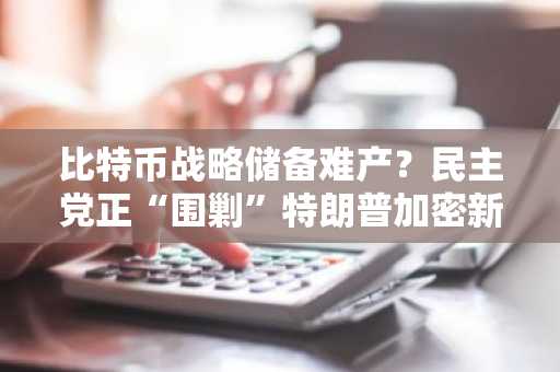 比特币战略储备难产？民主党正“围剿”特朗普加密新政