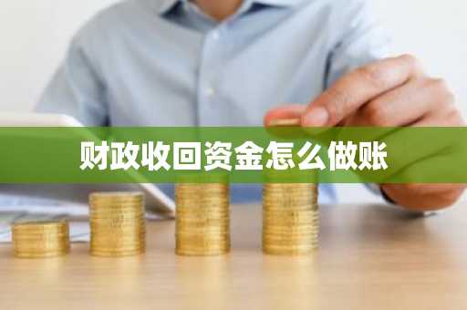 财政收回资金怎么做账