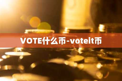 VOTE什么币-voteit币
