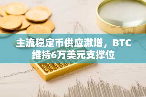 主流稳定币供应激增，BTC维持6万美元支撑位