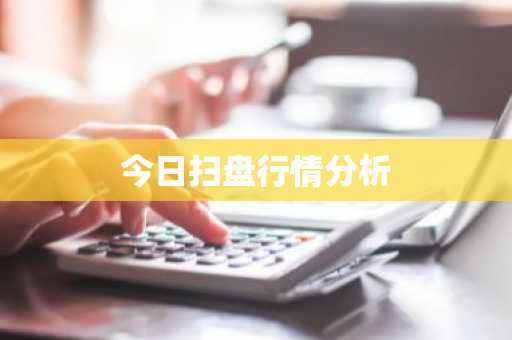 今日扫盘行情分析