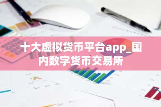 十大虚拟货币平台app_国内数字货币交易所