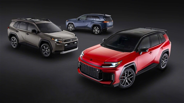 三种风格、GR套件帅炸！新一代丰田RAV4发布：国产或删减