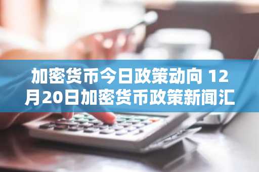 加密货币今日政策动向 12月20日加密货币政策新闻汇总