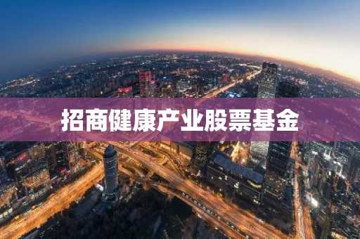 招商健康产业股票基金