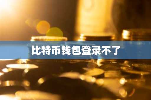 比特币钱包登录不了