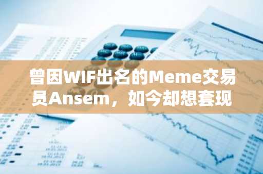 曾因WIF出名的Meme交易员Ansem，如今却想套现退圈