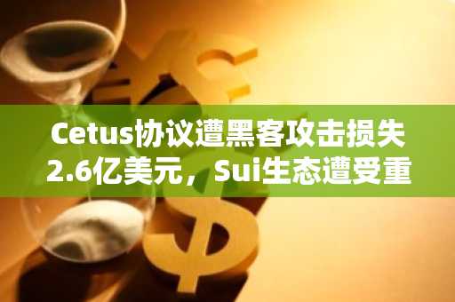 Cetus协议遭黑客攻击损失2.6亿美元，Sui生态遭受重创