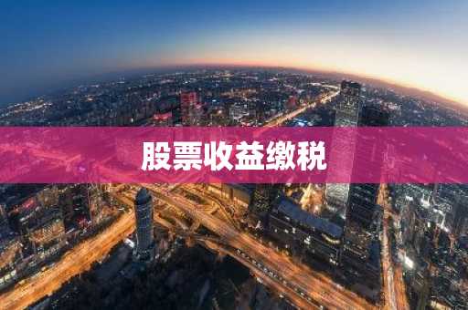 股票收益缴税