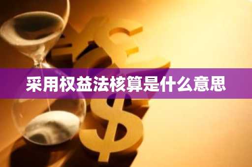 采用权益法核算是什么意思