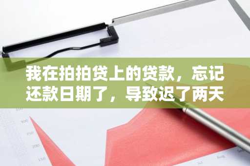 我在拍拍贷上的贷款，忘记还款日期了，导致迟了两天还款，会怎样？