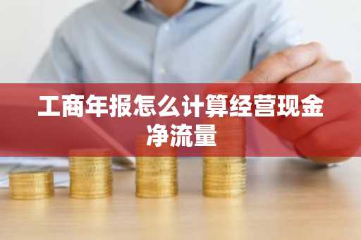 工商年报怎么计算经营现金净流量