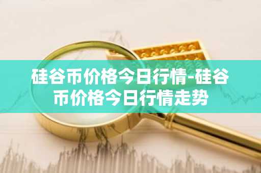 硅谷币价格今日行情-硅谷币价格今日行情走势