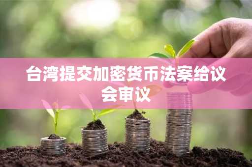 台湾提交加密货币法案给议会审议