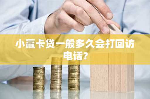 小赢卡贷一般多久会打回访电话？