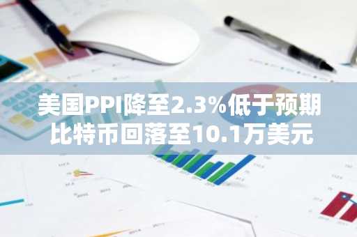 美国PPI降至2.3%低于预期 比特币回落至10.1万美元附近