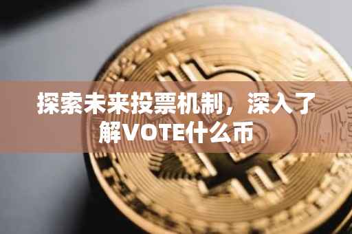 探索未来投票机制，深入了解VOTE什么币