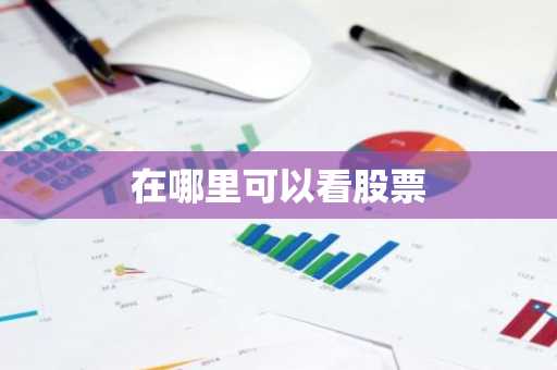 在哪里可以看股票