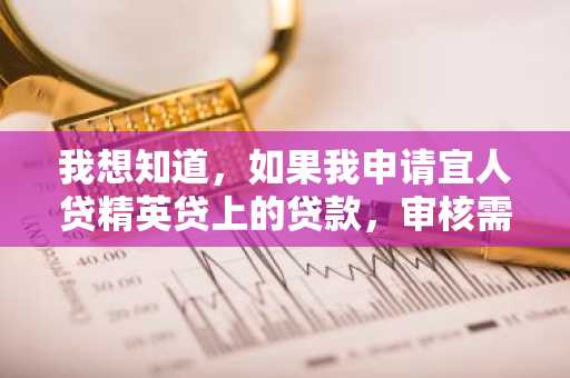 我想知道，如果我申请宜人贷精英贷上的贷款，审核需要多久才能通过呢？
