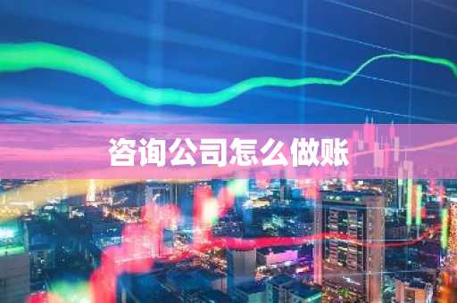 咨询公司怎么做账