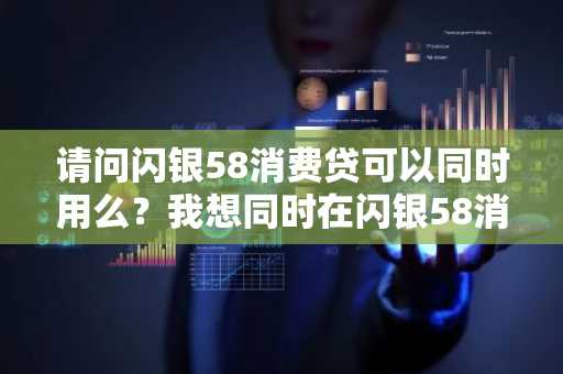 请问闪银58消费贷可以同时用么？我想同时在闪银58消费贷借款。