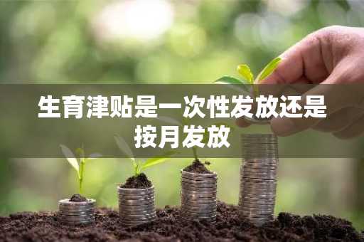 生育津贴是一次性发放还是按月发放