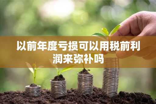 以前年度亏损可以用税前利润来弥补吗