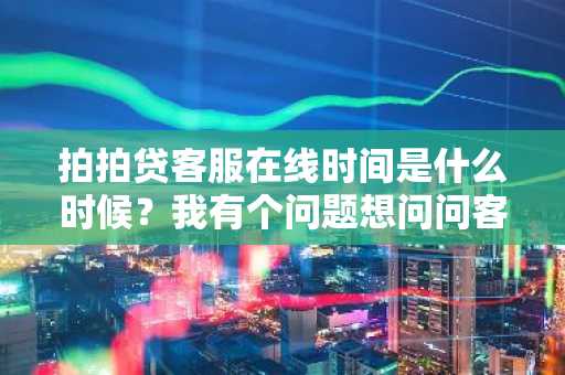 拍拍贷客服在线时间是什么时候？我有个问题想问问客服。