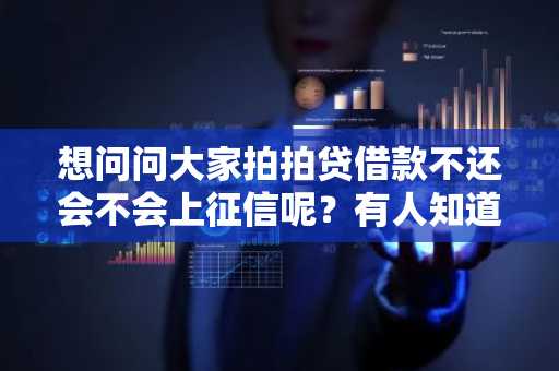 想问问大家拍拍贷借款不还会不会上征信呢？有人知道吗？