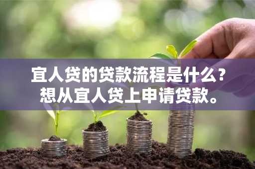 宜人贷的贷款流程是什么？想从宜人贷上申请贷款。